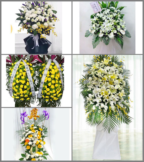 福建龙岩武平县大禾乡上湖村白事花篮预定